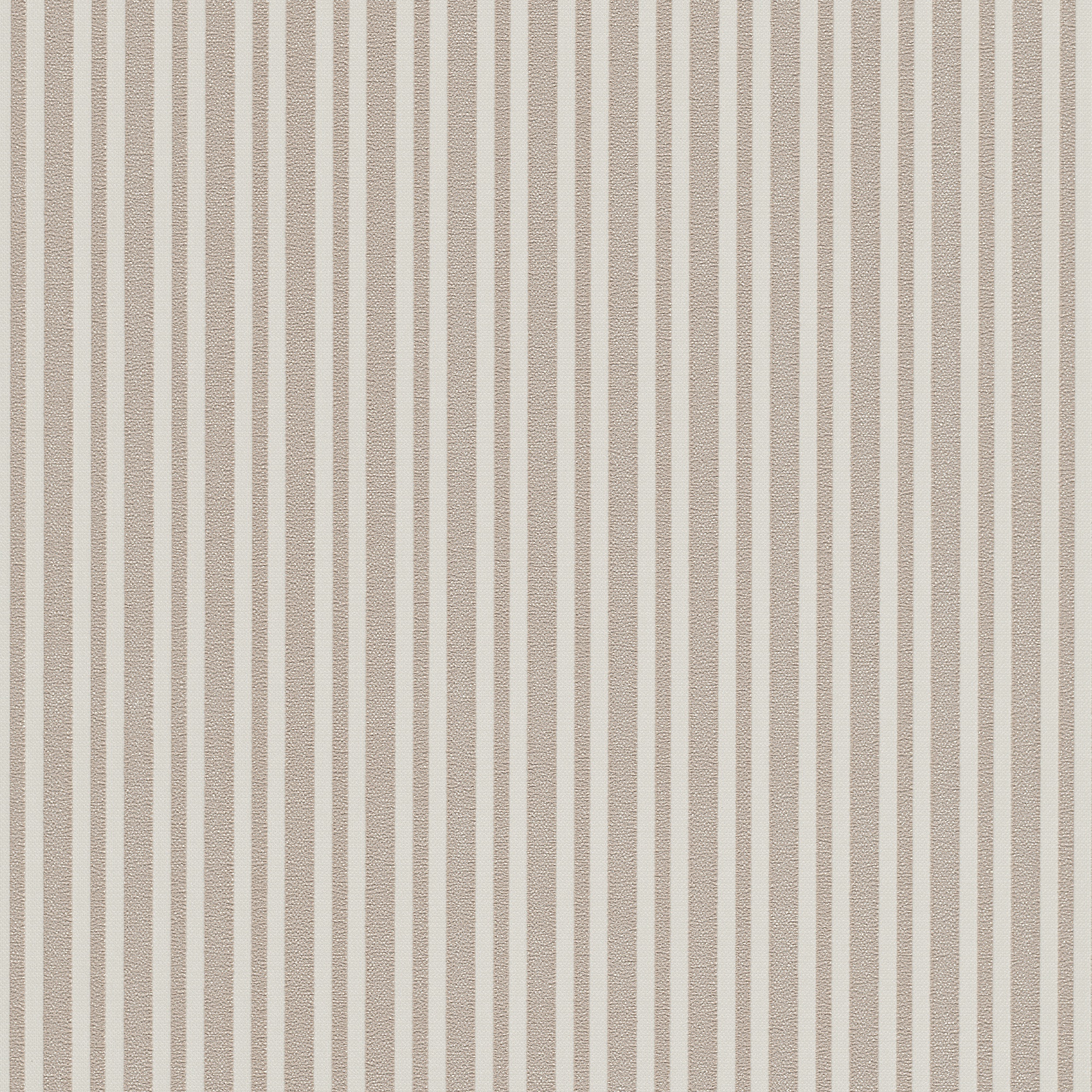 Bremen Stripe Rose Gold & White Blown Vinyl Wallpaper 13397-20