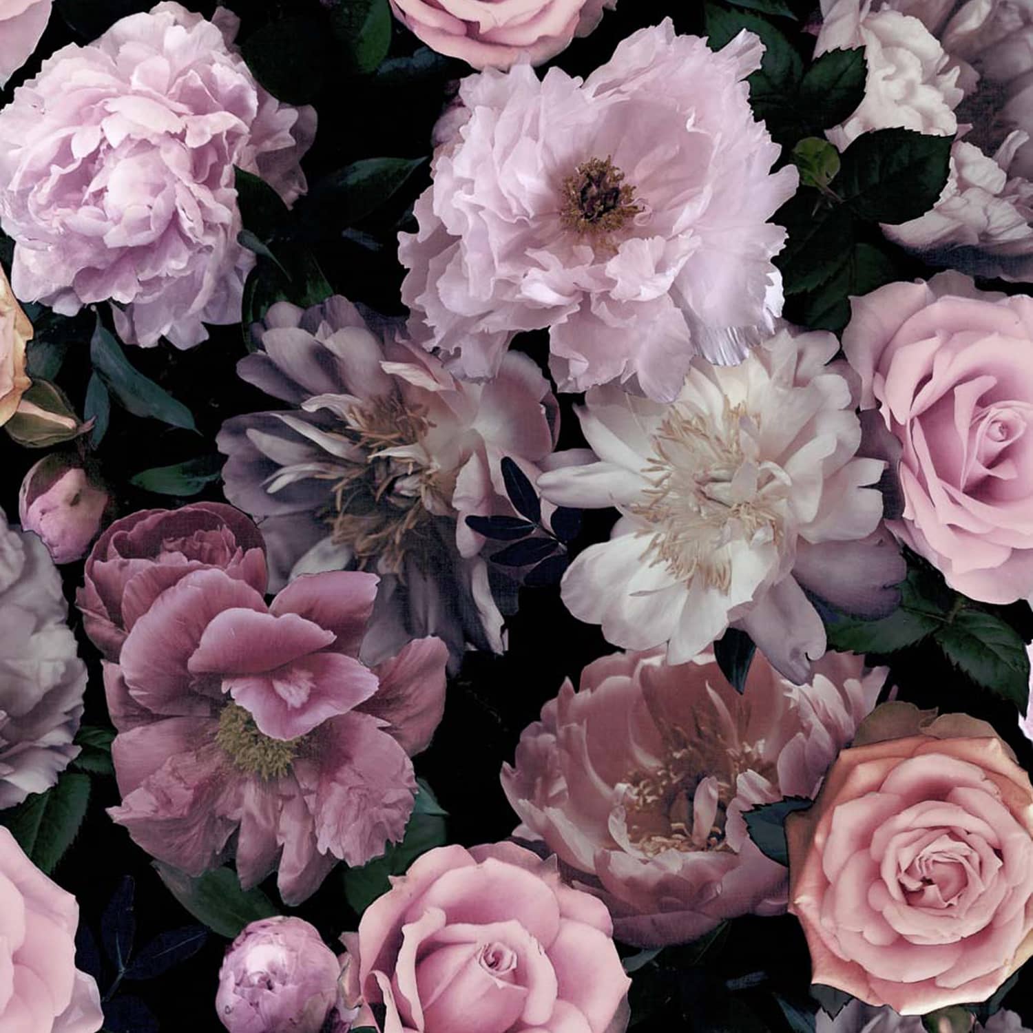 Drama Floral Wallpaper 108697