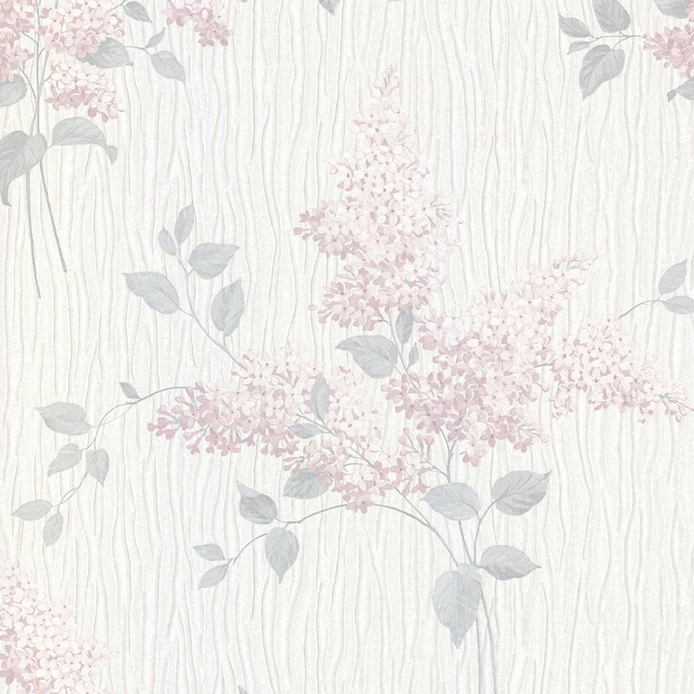 Tiffany Fiore Blush Pink Luxury Italian Vinyl Wallpaper 41310