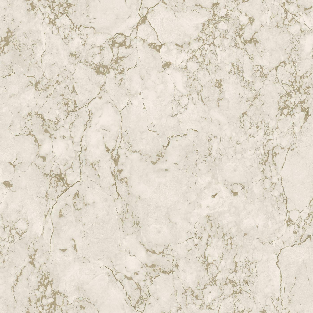 Athena Marble Cream & Metallic Gold Wallpaper 4022