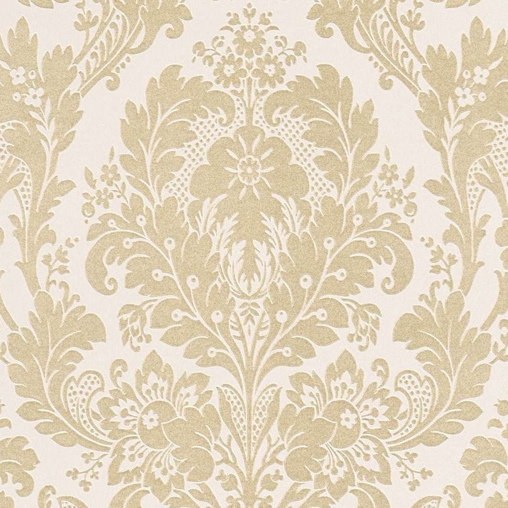 Kingsley Damask Cream Wallpaper 32750-3
