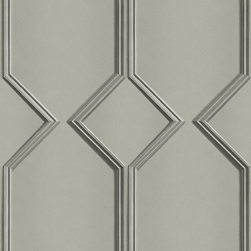 Alessia Panel Grey Satin Italian Vinyl Wallpaper 215 Alessia Panel Grey Satin Italian Vinyl Wallpaper 215
