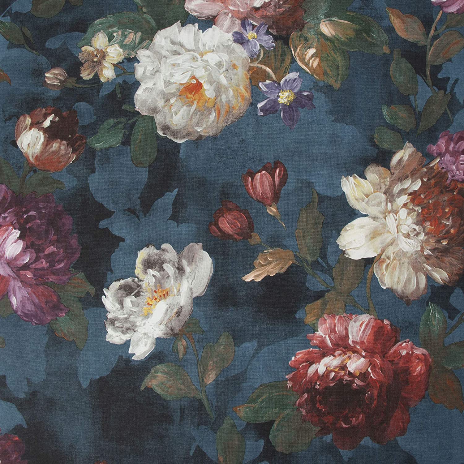 Isabelle Superfresco Blue Floral Wallpaper 108623