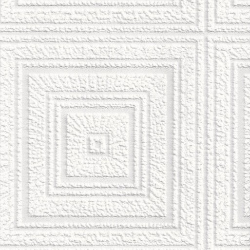 White Squares Paintable Wallpaper 6640-13 White Squares Paintable Wallpaper 6640-13