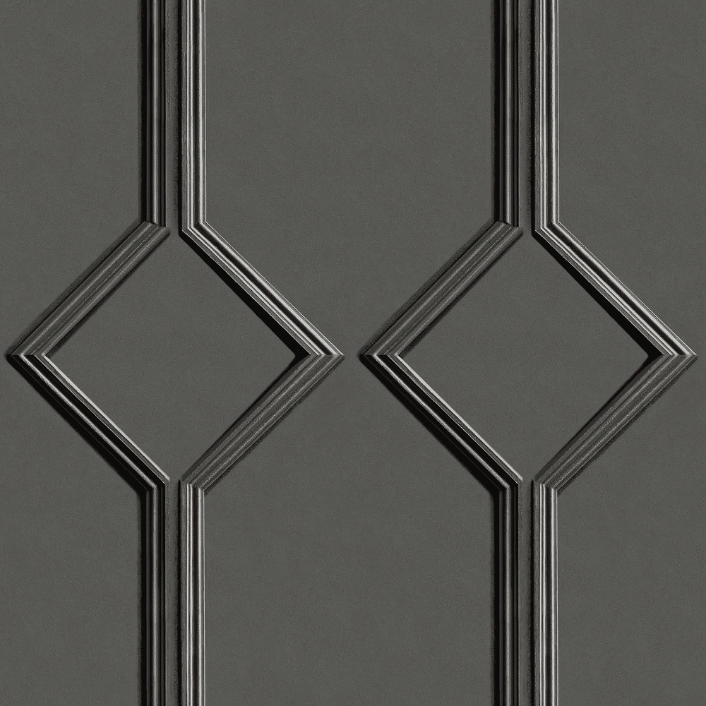 Azzurra Panel Charcoal Wallpaper 9500 Azzurra Panel Charcoal Wallpaper 9500