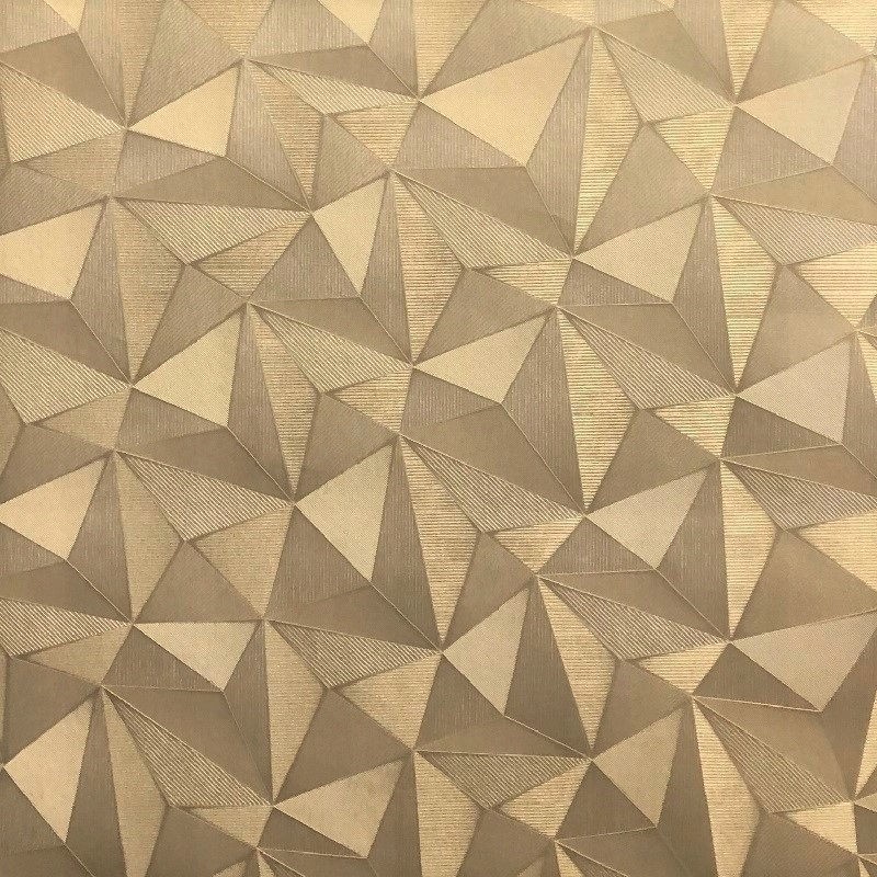 Spotlight Geometric Gold 3D Effect Wallpaper 10106-30