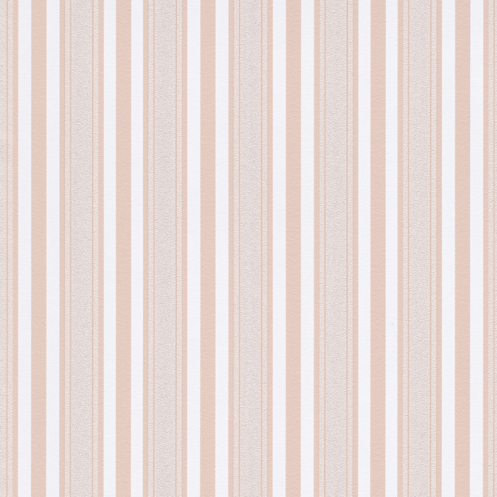 Dresden Stripe Rose Gold Vinyl Wallpaper 10160-05