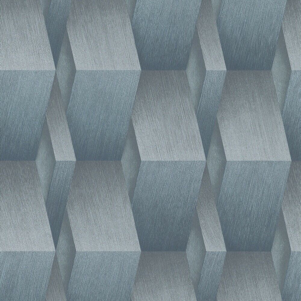 Guido Maria Kretschmer 3D Ice Blue Vinyl Wallpaper 10046-08