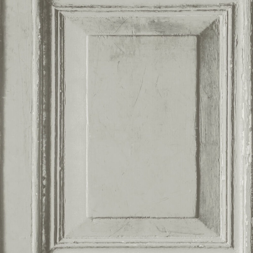 Rustic Wood Panel 3D Effect Grey Wallpaper A49202